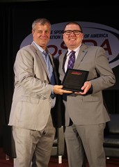 Chris Masters (Big Ten) received the CoSIDA Achievement Award.